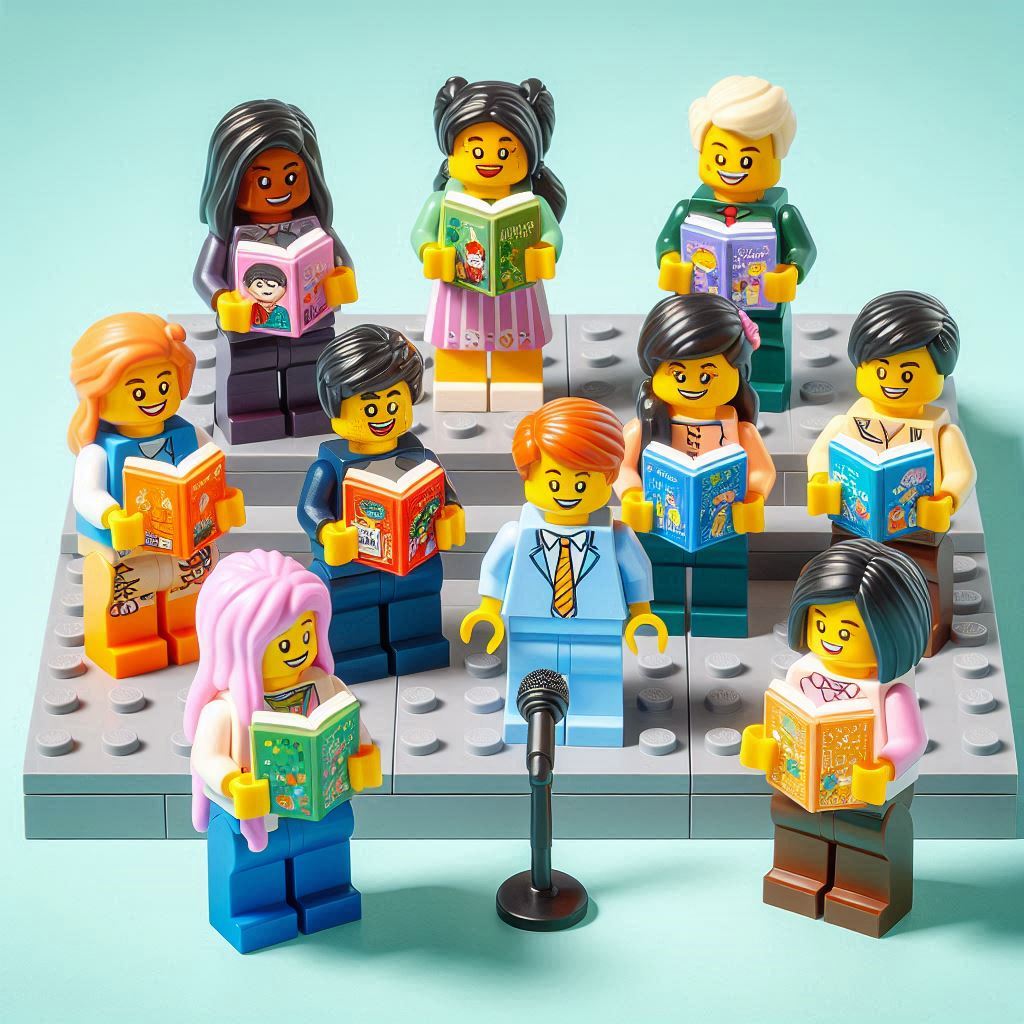 Creating Characters and Stories with Building Blocks