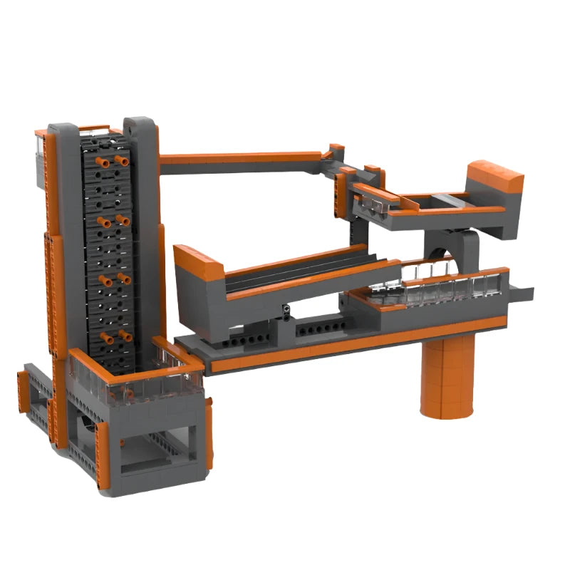Creative GBC Series MOC Building Blocks featuring a motorized dunes variant model, ideal for tech enthusiasts and puzzle lovers, perfect for collection and display.