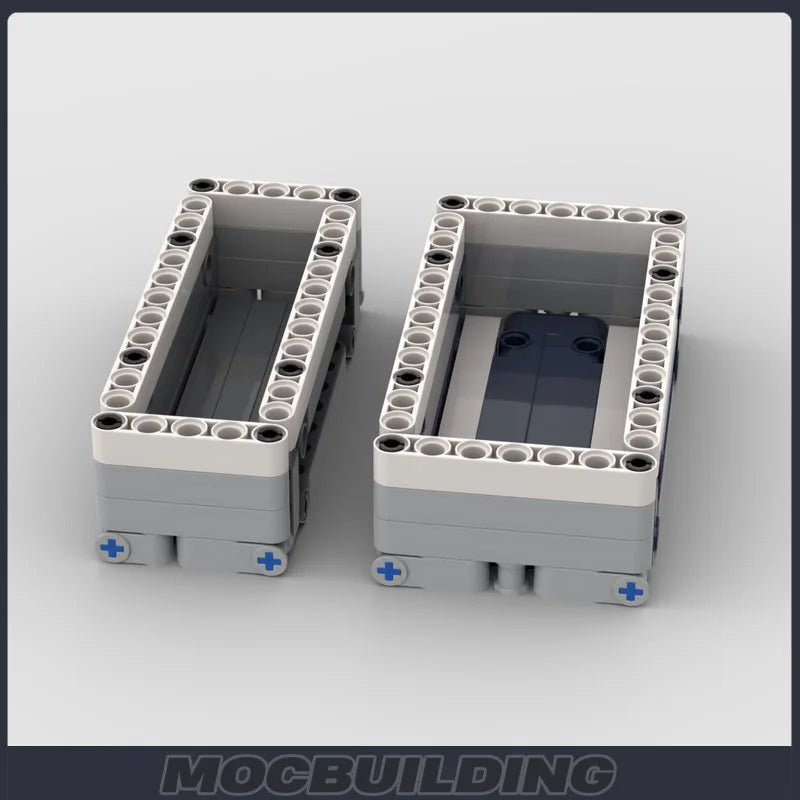  GBC Modular MOC Technology Bricks Axle Sorter Building Block Set featuring a motorized axle sorting mechanism, perfect for creative and educational play.