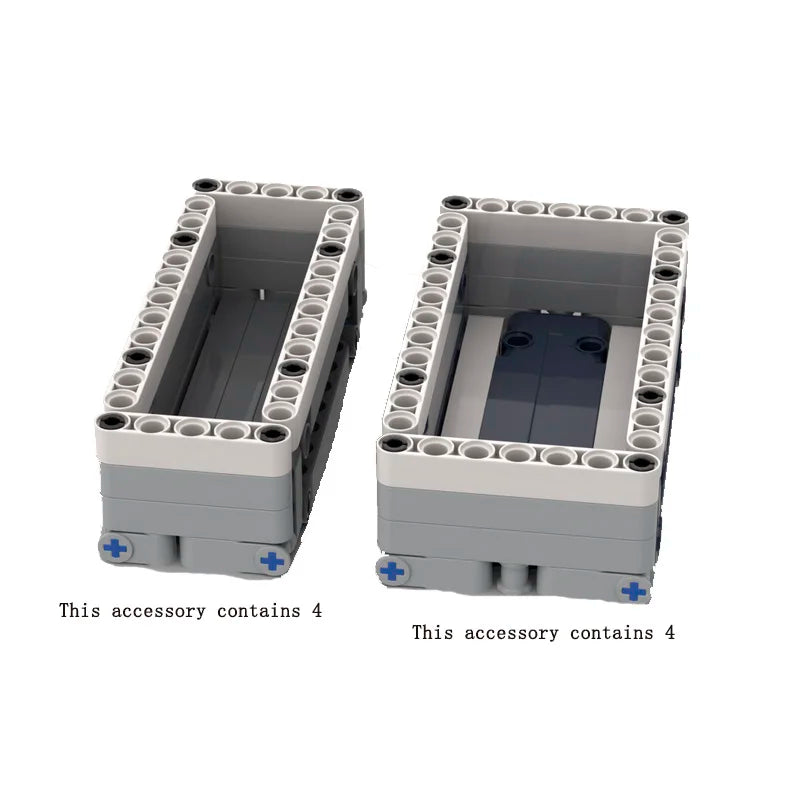  GBC Modular MOC Technology Bricks Axle Sorter Building Block Set featuring a motorized axle sorting mechanism, perfect for creative and educational play.