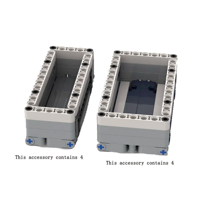  GBC Modular MOC Technology Bricks Axle Sorter Building Block Set featuring a motorized axle sorting mechanism, perfect for creative and educational play.