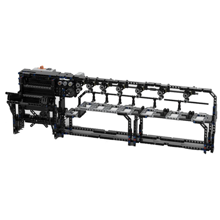  GBC Modular MOC Technology Bricks Axle Sorter Building Block Set featuring a motorized axle sorting mechanism, perfect for creative and educational play.