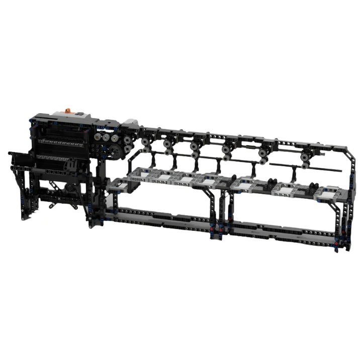  GBC Modular MOC Technology Bricks Axle Sorter Building Block Set featuring a motorized axle sorting mechanism, perfect for creative and educational play.