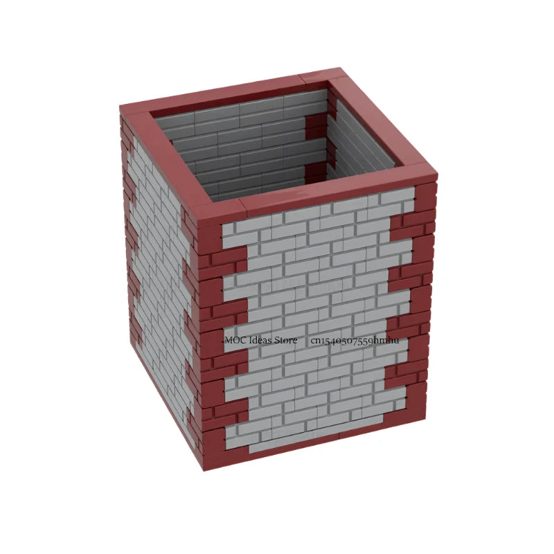  GBC Module Ball Bin MOC Building Blocks Set featuring a sports ball sorting mechanism, perfect for creative builders and educational play.