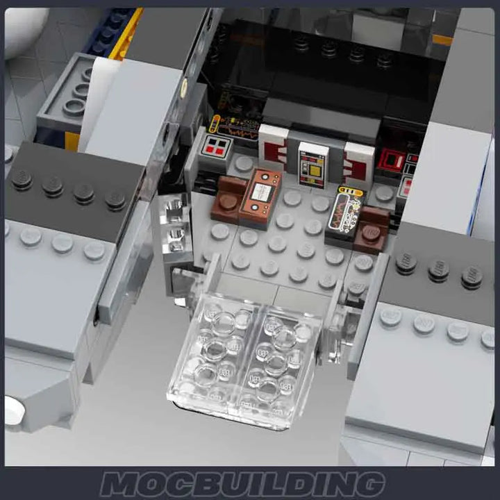 GBC Module MOC Building Blocks Great Ball Contraption S-Capade featuring a dynamic and interactive ball-moving mechanism, perfect for technology enthusiasts and educational play.
