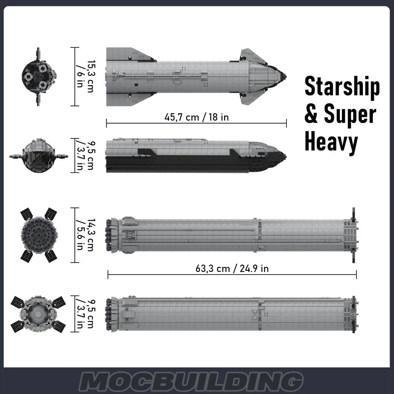 סולם חללית Super Heavy Saturn V