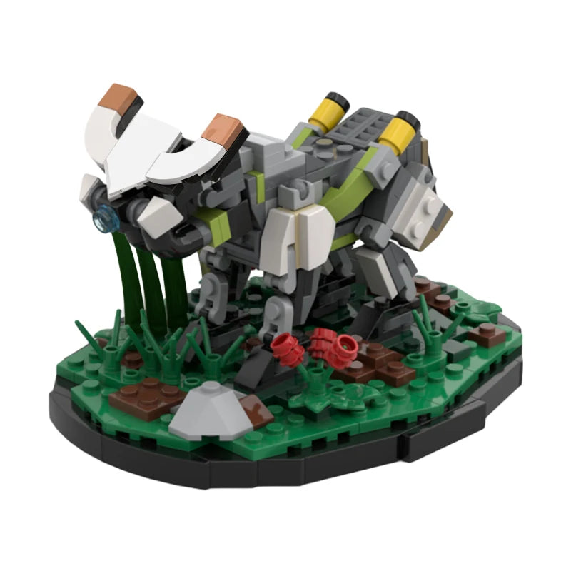 MOC-102738 Personalized Small Cow Mechanical Building Block Set - Children’s Toy and Home Decor