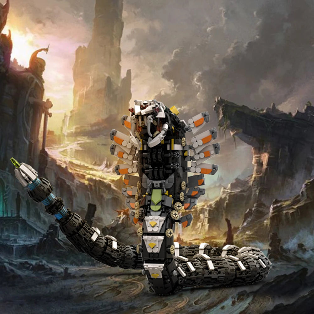 MOC Horizon West's Desperate Game Youya Beast Building Block Set - Self-Designed Claw Beast Model