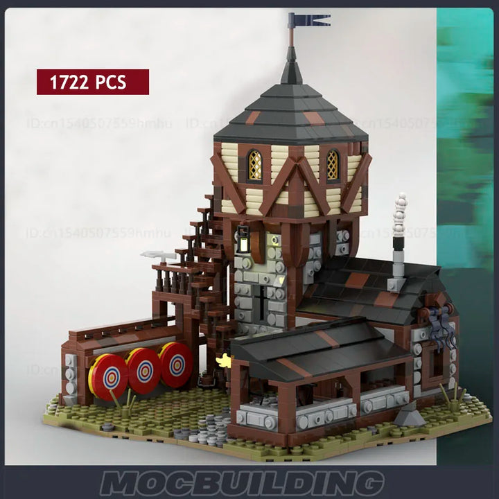 Ultimate Medieval Fortress Village Building Block Model featuring a detailed medieval castle and village, perfect for collectors, history enthusiasts, and creative builders.