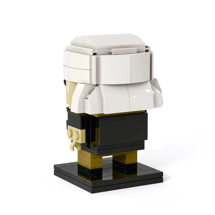 MOC 1ST DOCTOR פעולה דמויות Hartneller Brickheadz אבני בניין דוקטור טלפון דוכן דגם יצירתיות צעצועים לילדים מתנות