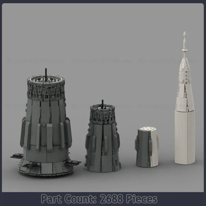 Space Series 1:110 N1 Rocket