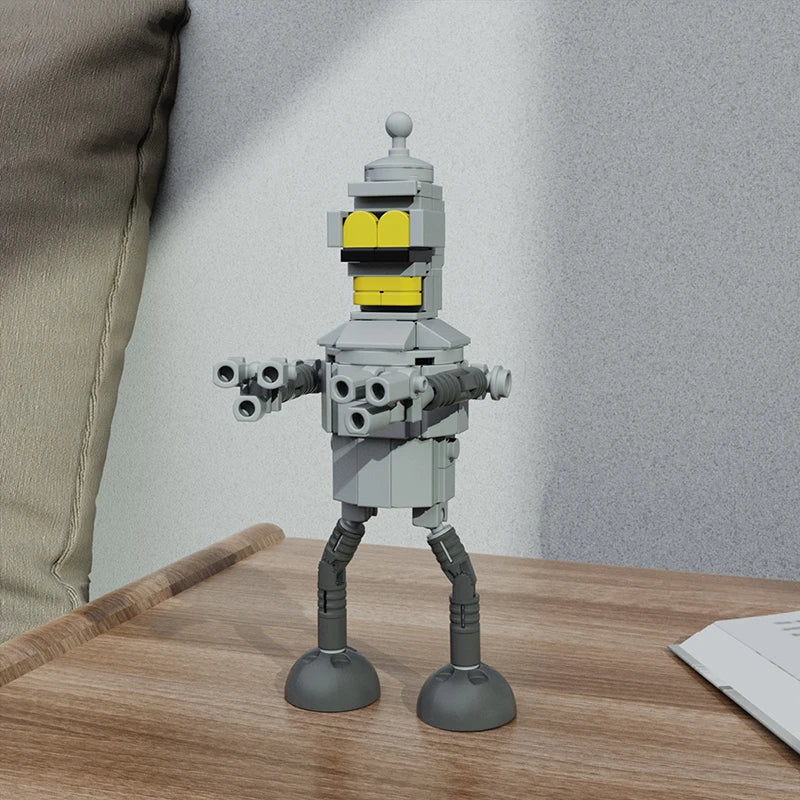 סט אבני בניין של MOC Bender Futurama