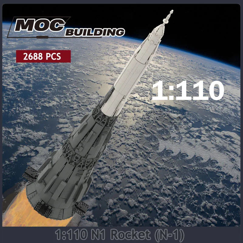 Space Series 1:110 N1 Rocket