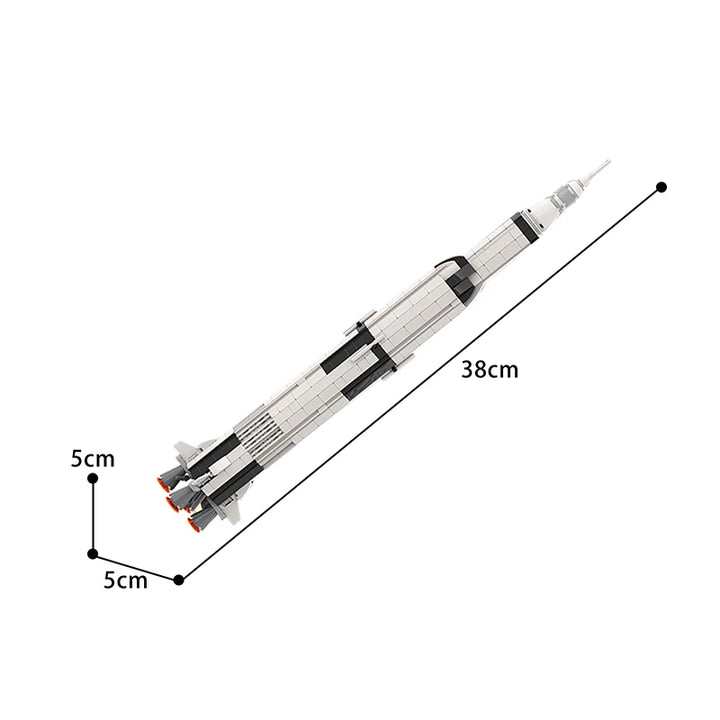 Apollo 11 Saturn V Rocket Lunar Aerospace