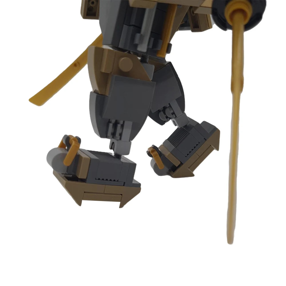 סט אבני בניין של MOC Mecha Samurai