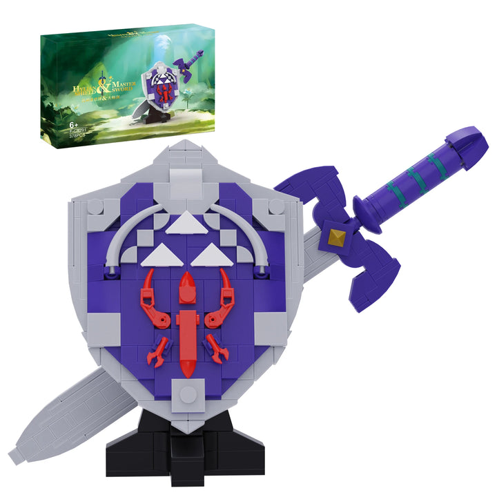 ערכת אבני בניין של Hylia Shield ו-Master Sword