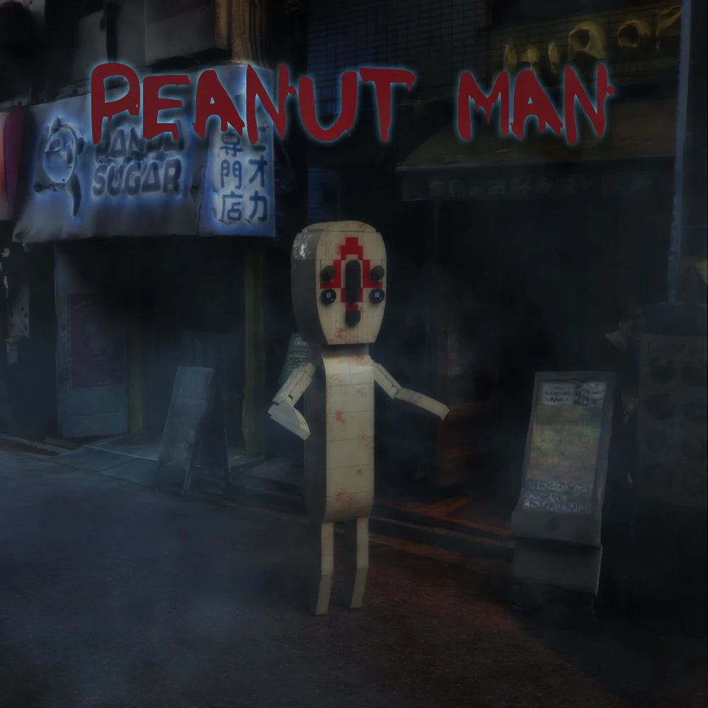 דגם MOC Horror Monster Peanut Man