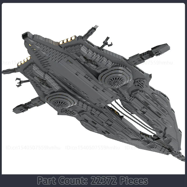 Wraith Hive ship MOC סט בניין 