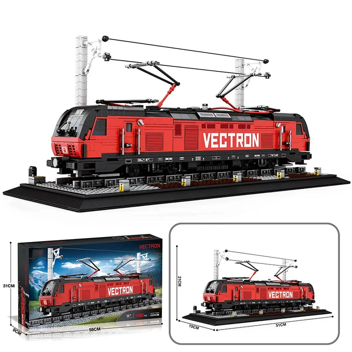 סט אבני בניין לרכבת נוסעים Vectron