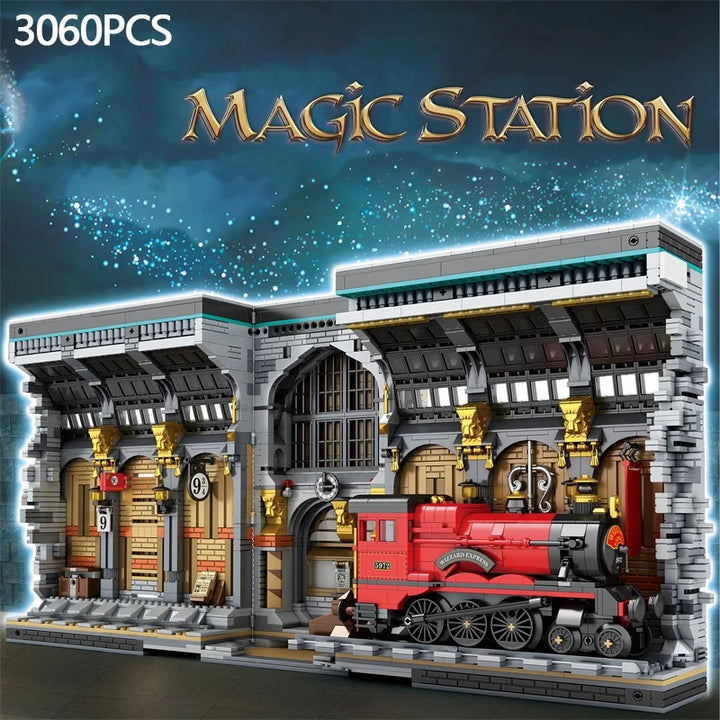 מעמד ספרי יצירה תלת מימדי של Magic Station