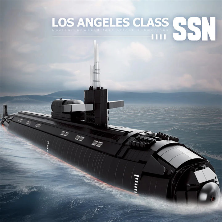 SSN-688 Submarine Building Blocks Set