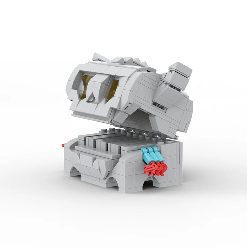 Tears of the Kingdom Monster Chest Building Bricks Set featuring a detailed Piggoblin Chest with 276 pieces, perfect for children’s birthdays and collectors of fantasy-themed toys.