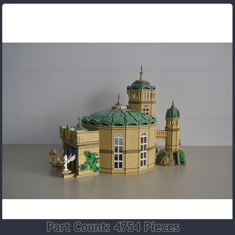 Theed Royal Palace Build Modular MOC Building Blocks Kit featuring an intricate and detailed palace model, perfect for collectors and DIY enthusiasts.