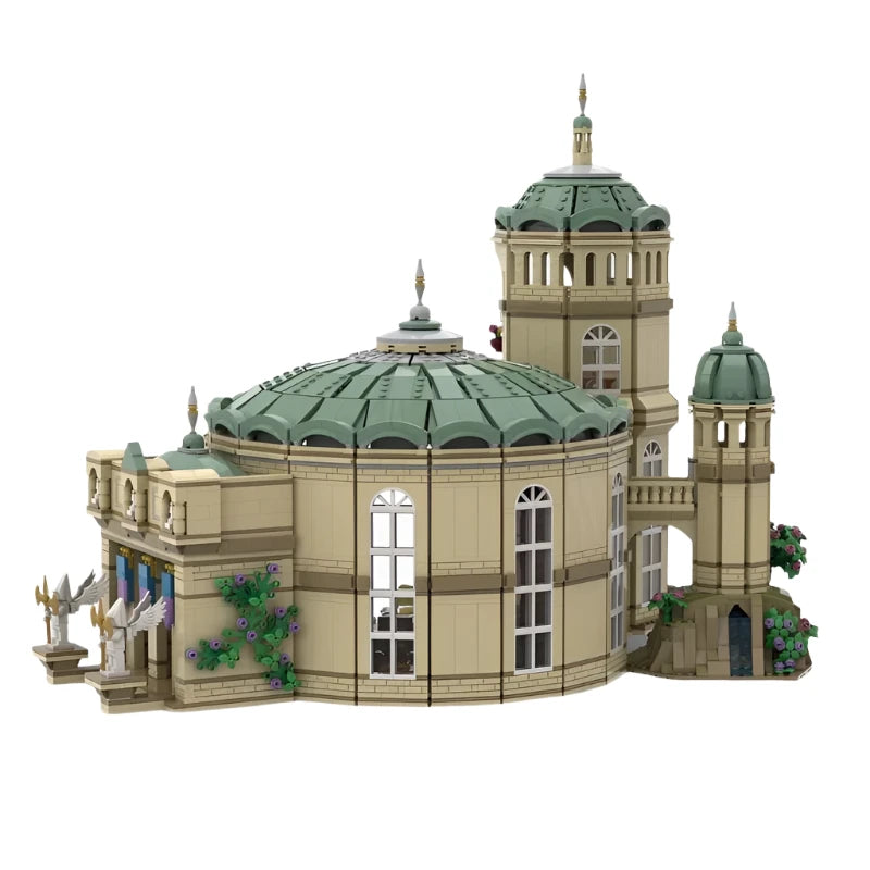 Theed Royal Palace Build Modular MOC Building Blocks Kit featuring an intricate and detailed palace model, perfect for collectors and DIY enthusiasts.