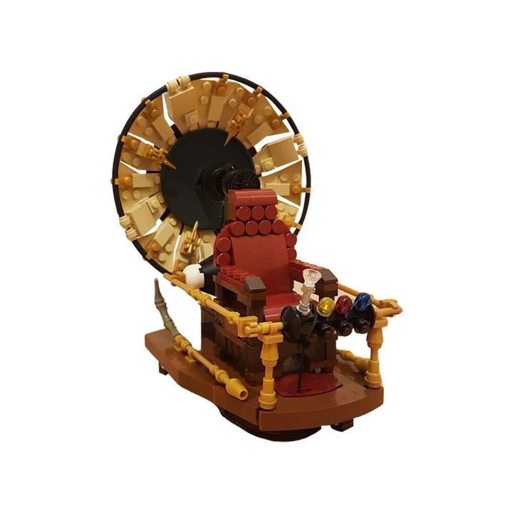 Time Machine Building Blocks Kits featuring a detailed vehicle equipped for time travel, perfect for imaginative play and fans of sci-fi adventures.