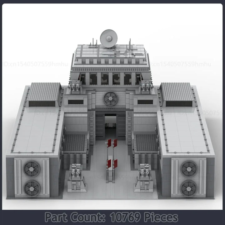 UCS Imperial Base MOC Movie Series Building Blocks featuring a highly detailed Imperial base model inspired by a popular movie series, perfect for creative building, display, and collecting.