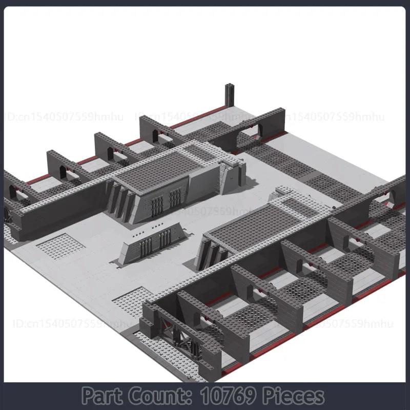UCS Imperial Base MOC Movie Series Building Blocks featuring a highly detailed Imperial base model inspired by a popular movie series, perfect for creative building, display, and collecting.