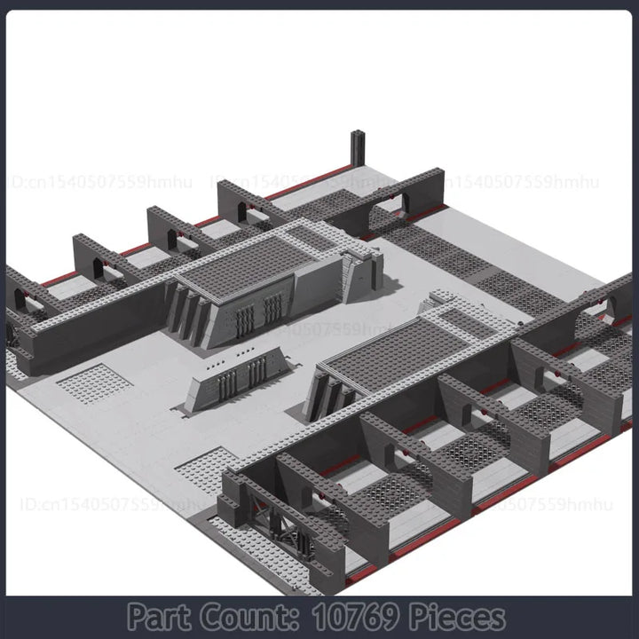 UCS Imperial Base MOC Movie Series Building Blocks featuring a highly detailed Imperial base model inspired by a popular movie series, perfect for creative building, display, and collecting.