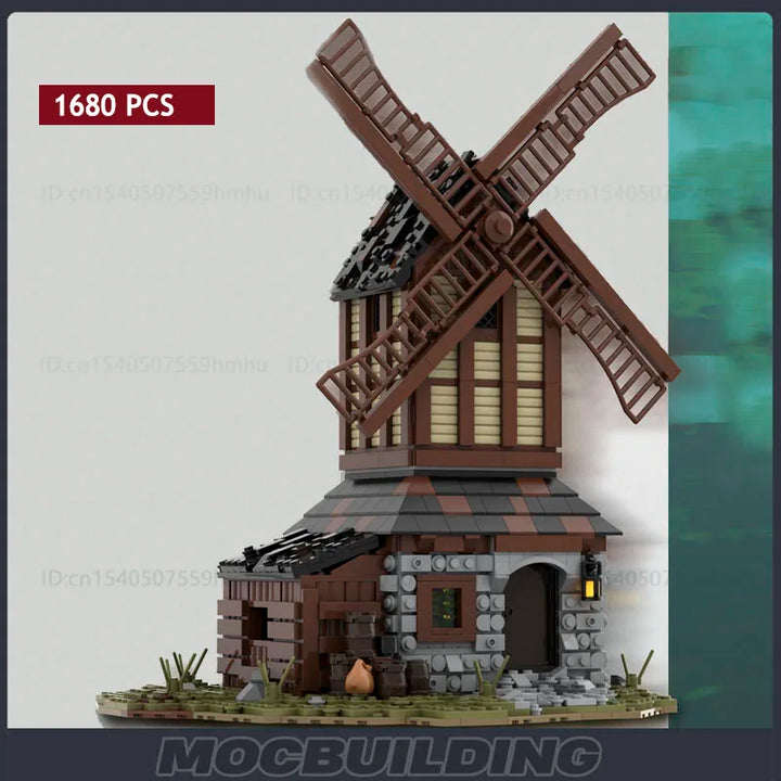 Ultimate Medieval Fortress Village Building Block Model featuring a detailed medieval castle and village, perfect for collectors, history enthusiasts, and creative builders.